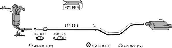 ERNST 120295 - Exhaust System car-mod.net