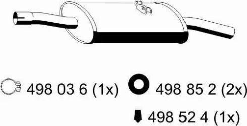 ERNST 123037 - End Silencer car-mod.net
