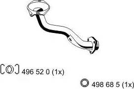 ERNST 122580 - Exhaust Pipe car-mod.net