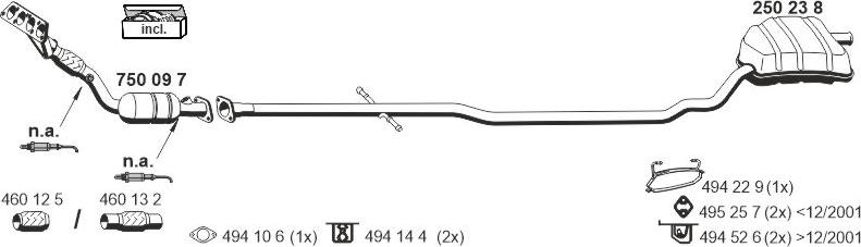 ERNST 350219 - Exhaust System car-mod.net