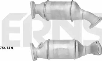 ERNST 754149 - Catalytic Converter car-mod.net