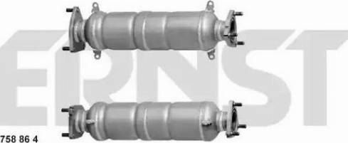 ERNST 758864 - Catalytic Converter car-mod.net