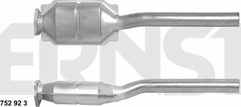 ERNST 752923 - Catalytic Converter car-mod.net