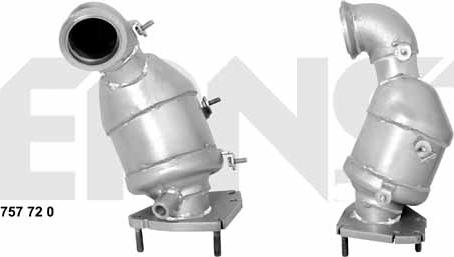 ERNST 757720 - Catalytic Converter car-mod.net