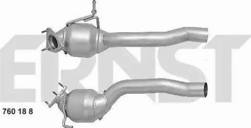 ERNST 760188 - Catalytic Converter car-mod.net