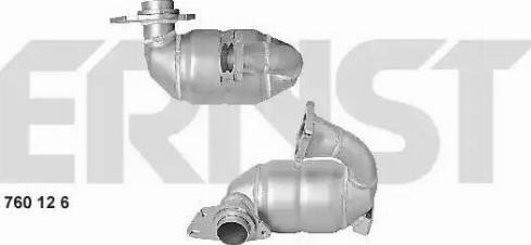 ERNST 760126 - Catalytic Converter car-mod.net