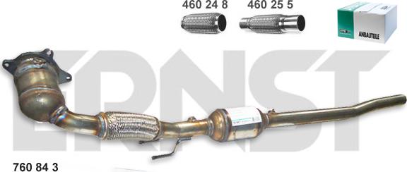 ERNST 760843 - Catalytic Converter car-mod.net