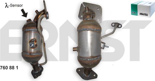 ERNST 760881 - Catalytic Converter car-mod.net