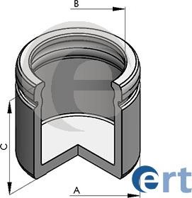 ERT 150985-C - Piston, brake caliper car-mod.net