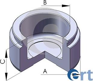ERT 151532-C - Piston, brake caliper car-mod.net