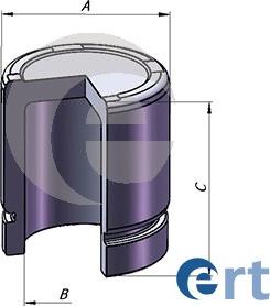 ERT 151248-C - Piston, brake caliper car-mod.net