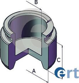 ERT 151095-C - Piston, brake caliper car-mod.net
