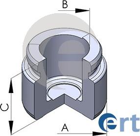ERT 150675-C - Piston, brake caliper car-mod.net
