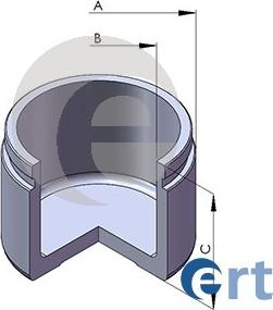 ERT 150672-C - Piston, brake caliper car-mod.net