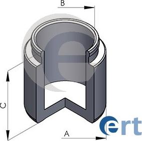 ERT 150454-C - Piston, brake caliper car-mod.net