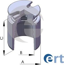 ERT 150274-C - Piston, brake caliper car-mod.net