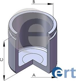 ERT 150491-C - Piston, brake caliper car-mod.net
