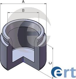 ERT 151038-C - Piston, brake caliper car-mod.net