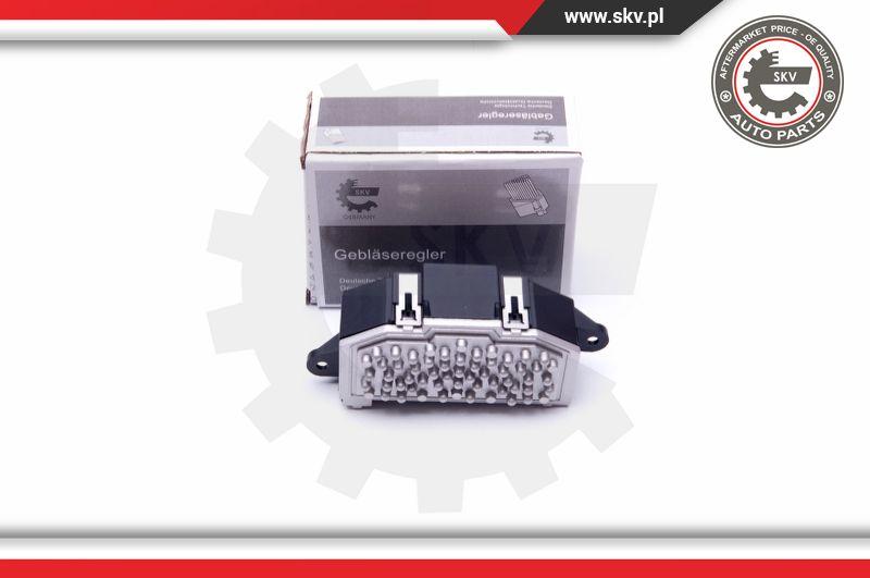 Esen SKV 94SKV088 - Resistor, interior blower car-mod.net
