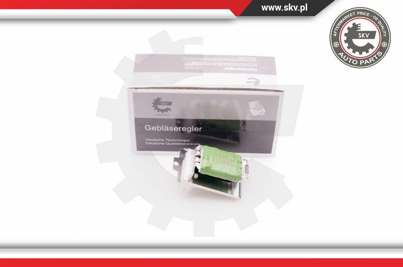Esen SKV 94SKV023 - Resistor, interior blower car-mod.net