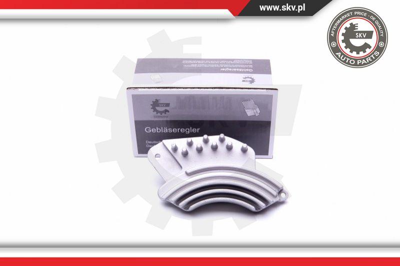 Esen SKV 95SKV080 - Resistor, interior blower car-mod.net