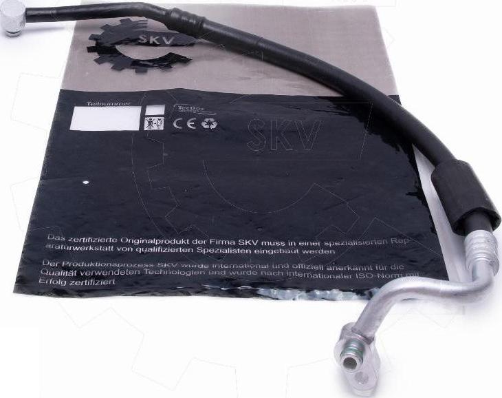 Esen SKV 43SKV569 - High / Low Pressure Line, air conditioning car-mod.net