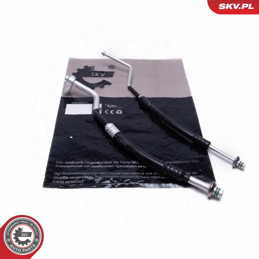 Esen SKV 54SKV699 - High / Low Pressure Line, air conditioning car-mod.net