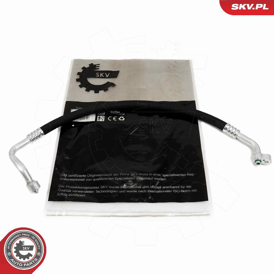 Esen SKV 54SKV737 - High / Low Pressure Line, air conditioning car-mod.net