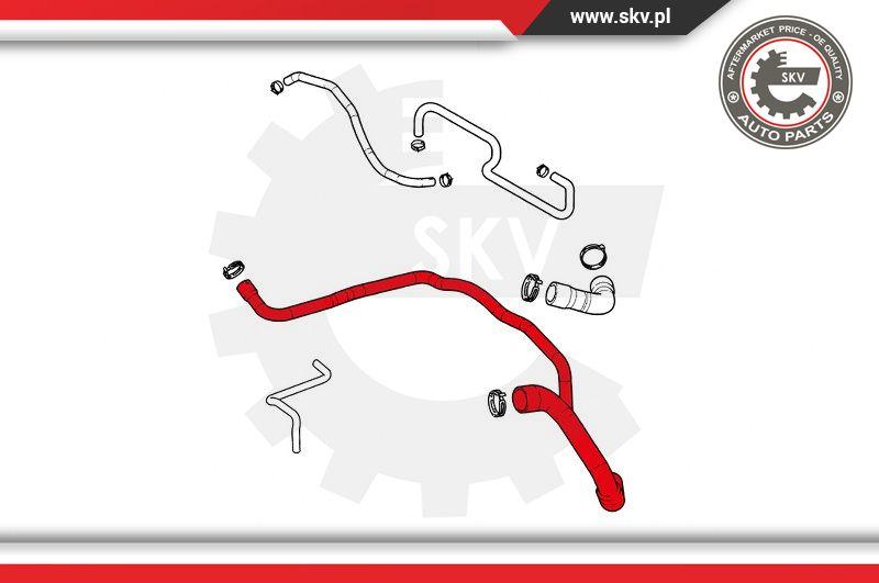 Esen SKV 24SKV359 - Radiator Hose car-mod.net