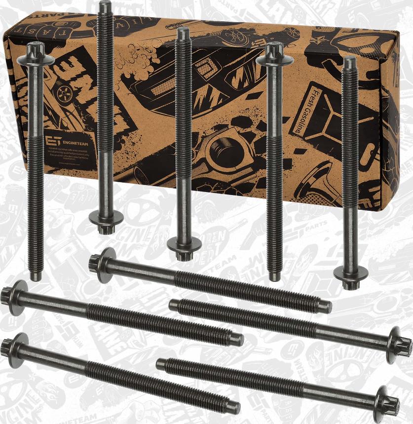 ET Engineteam BS0054 - Bolt Kit, cylinder head car-mod.net