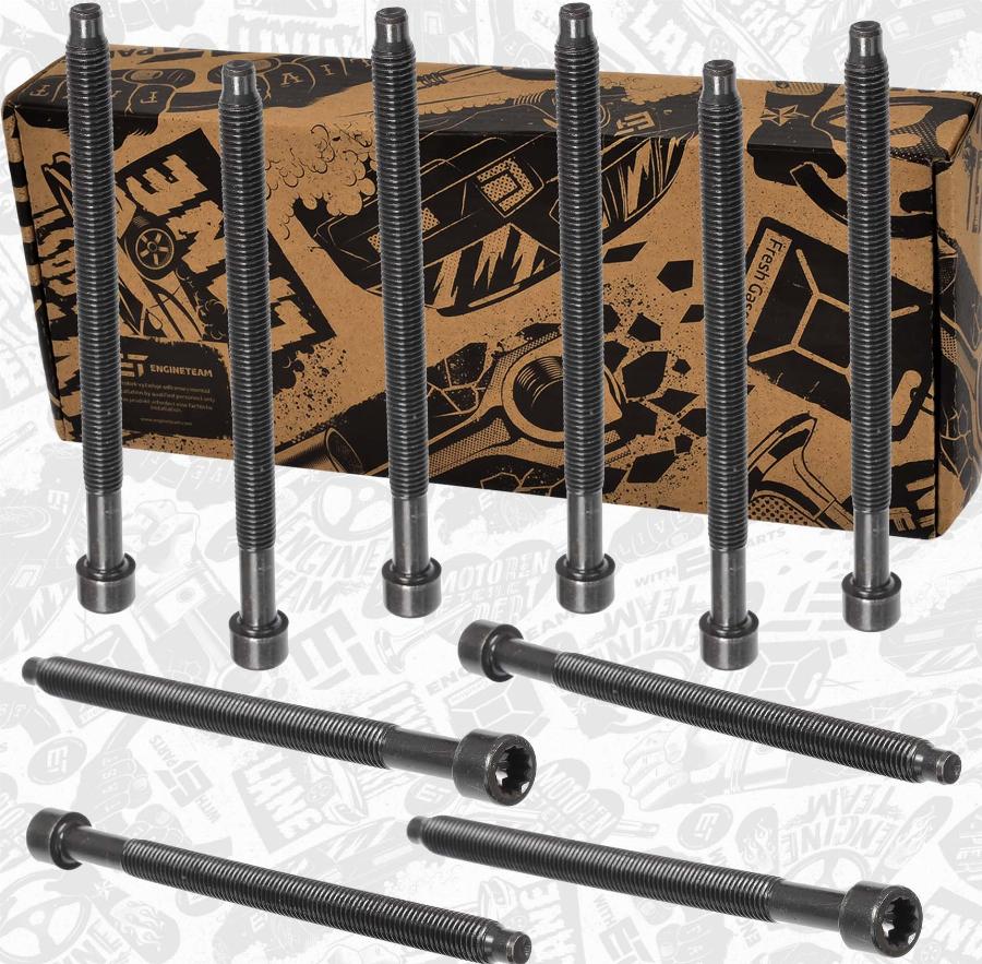 ET Engineteam BS0057 - Bolt Kit, cylinder head car-mod.net