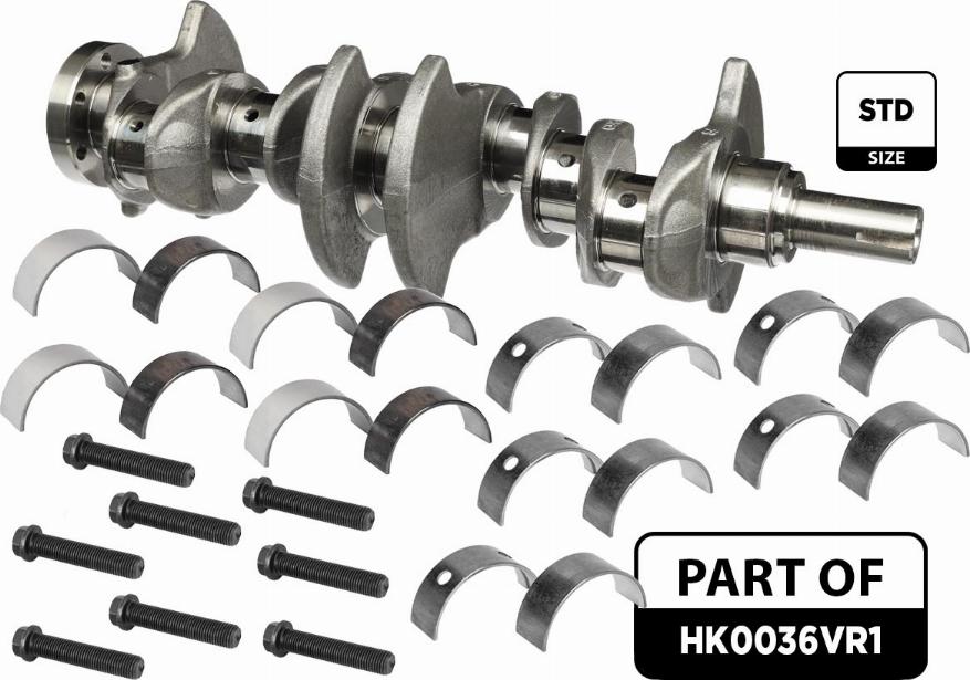 ET Engineteam HK0036VR1 - Crankshaft car-mod.net