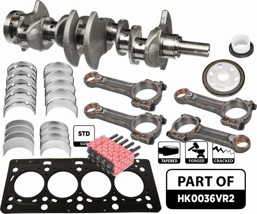 ET Engineteam HK0036VR2 - Crankshaft car-mod.net