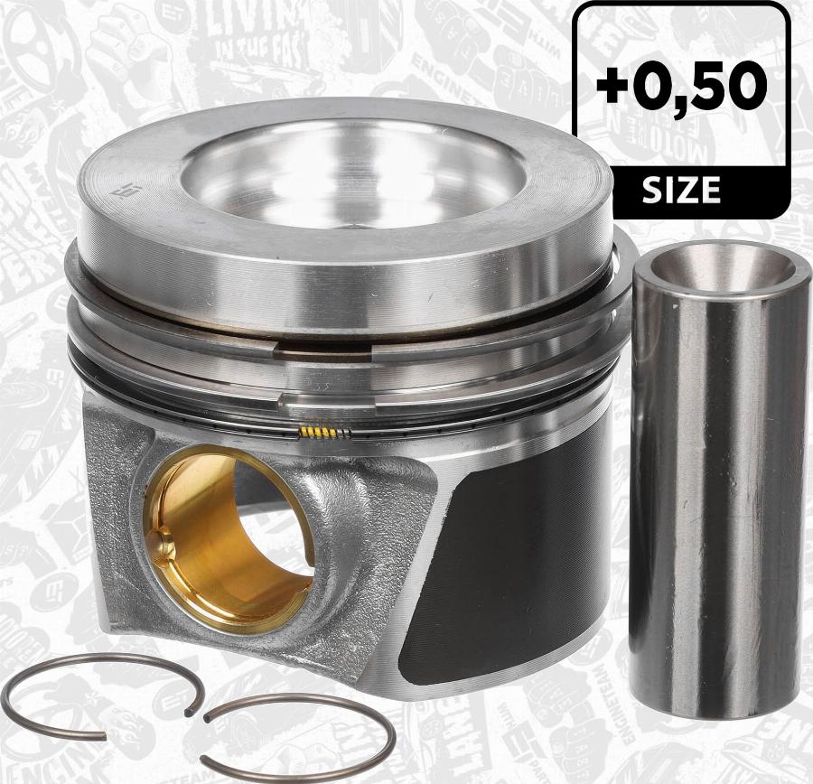 ET Engineteam PM014350 - Piston car-mod.net
