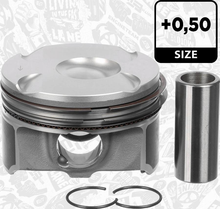 ET Engineteam PM015050 - Piston car-mod.net