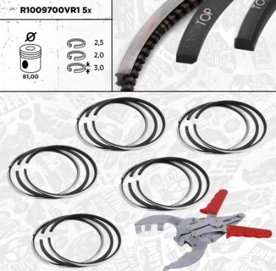 ET Engineteam R1009700VR1 - Piston Ring Kit car-mod.net