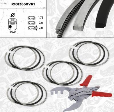 ET Engineteam R1013650VR1 - Piston Ring Kit car-mod.net