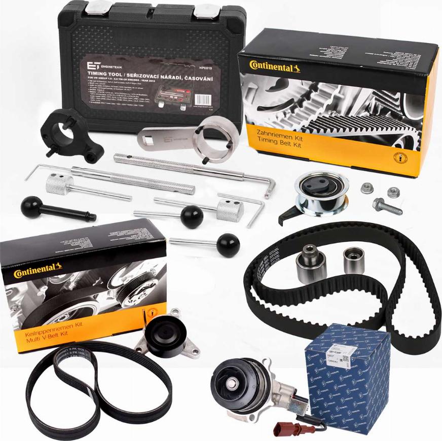 ET Engineteam RM0016VR3 - Water Pump & Timing Belt Set car-mod.net