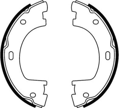 E.T.F. 09-0678 - Drum Brake Shoe Set car-mod.net