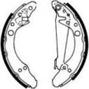 E.T.F. 09-0257 - Drum Brake Shoe Set car-mod.net