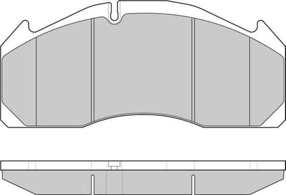 E.T.F. 12-5317 - Brake Pad Set, disc brake car-mod.net