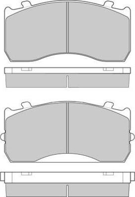 ALLIED NIPPON ACV038K - Brake Pad Set, disc brake car-mod.net