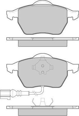 E.T.F. 12-0984 - Brake Pad Set, disc brake car-mod.net