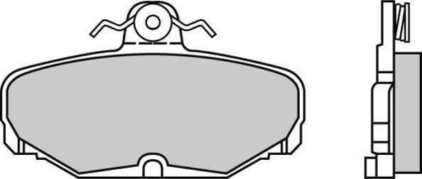 Alanko 10300344 - Brake Pad Set, disc brake car-mod.net