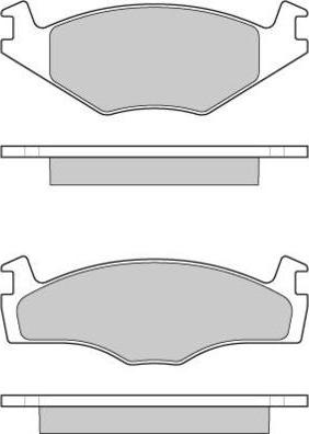 ACDelco AC647481D - Brake Pad Set, disc brake car-mod.net