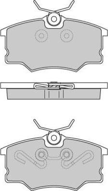 Wagner WBP23546A - Brake Pad Set, disc brake car-mod.net