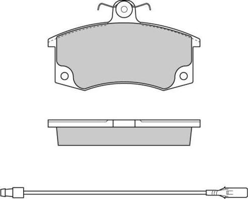 BENDIX 510130 - Brake Pad Set, disc brake car-mod.net