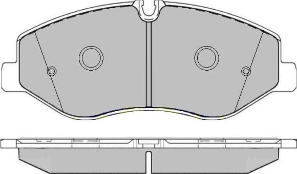Necto FD7730V - Brake Pad Set, disc brake car-mod.net