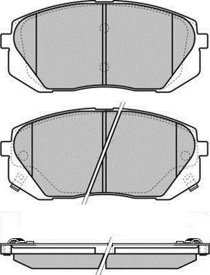 BOSCH 0 986 AB1 276 - Brake Pad Set, disc brake car-mod.net