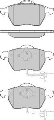 E.T.F. 12-1071 - Brake Pad Set, disc brake car-mod.net